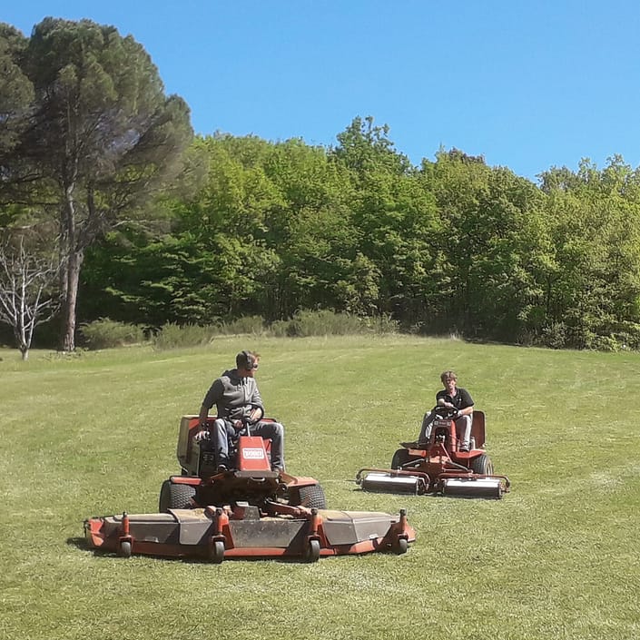 Toro in actie Toro in actie